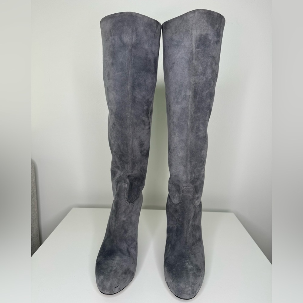 Bally Edwina Tall Suede Boots - Luxury and Elegance Combined - Picture 2 of 7